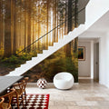 Silent Forest Mural Wallpaper - room preview 02