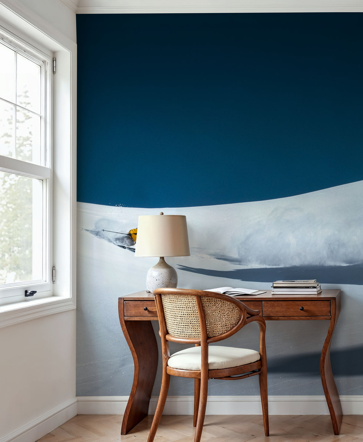 Putting Down a Trail Mural Wallpaper - room preview 02