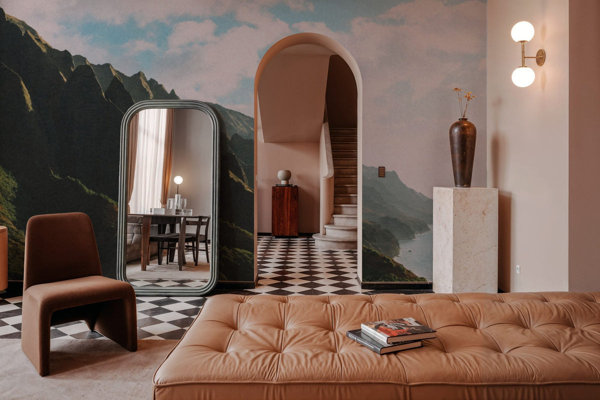 Clouds Over Hawaii Mural Wallpaper - room preview 02