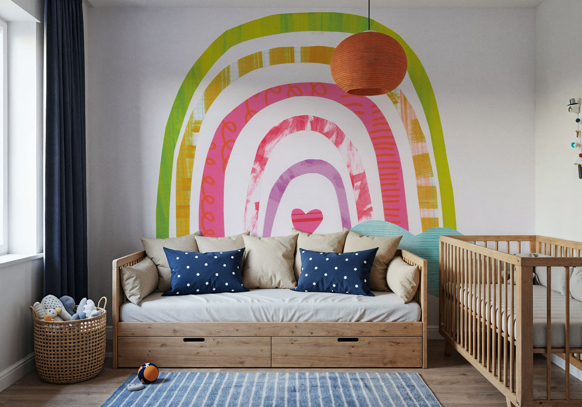 Unicorn Magic VII Mural Wallpaper - room preview 02