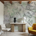 Orchids on Water Mural Wallpaper - Edition 4 - room preview 02