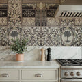 German Renaissance, Yellow Contrast Mural Wallpaper - room preview 02