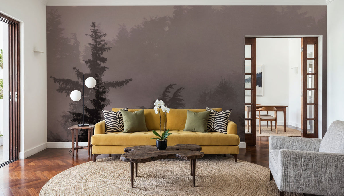 Mystery Wood III Mural Wallpaper - room preview 02