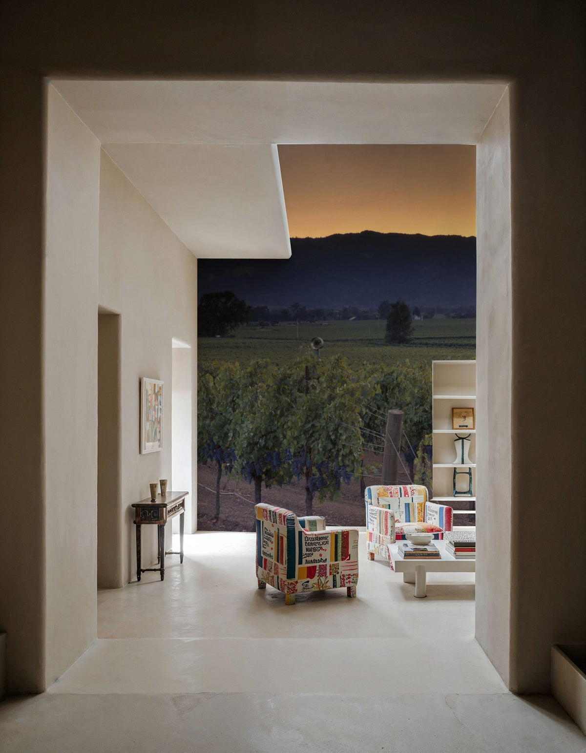 Napa Sunrise Mural Wallpaper - room preview 02