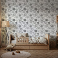 Sky Is the Limit White Mural Wallpaper - room preview 02