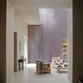 Concrete Surface, Lilac Mural Wallpaper - room preview 02