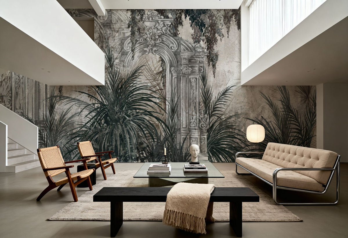 Gate to the Jungle Mural Wallpaper - room preview 02