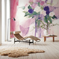 An Arrangement of Pink Flowers Mural Wallpaper - room preview 02