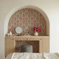 Marble Papers Flowers V.2, Earth Mural Wallpaper - room preview 02