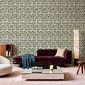 Moulin, Forest Green Mural Wallpaper - room preview 02