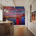Carnival Riverfront Mural Wallpaper - room preview 02