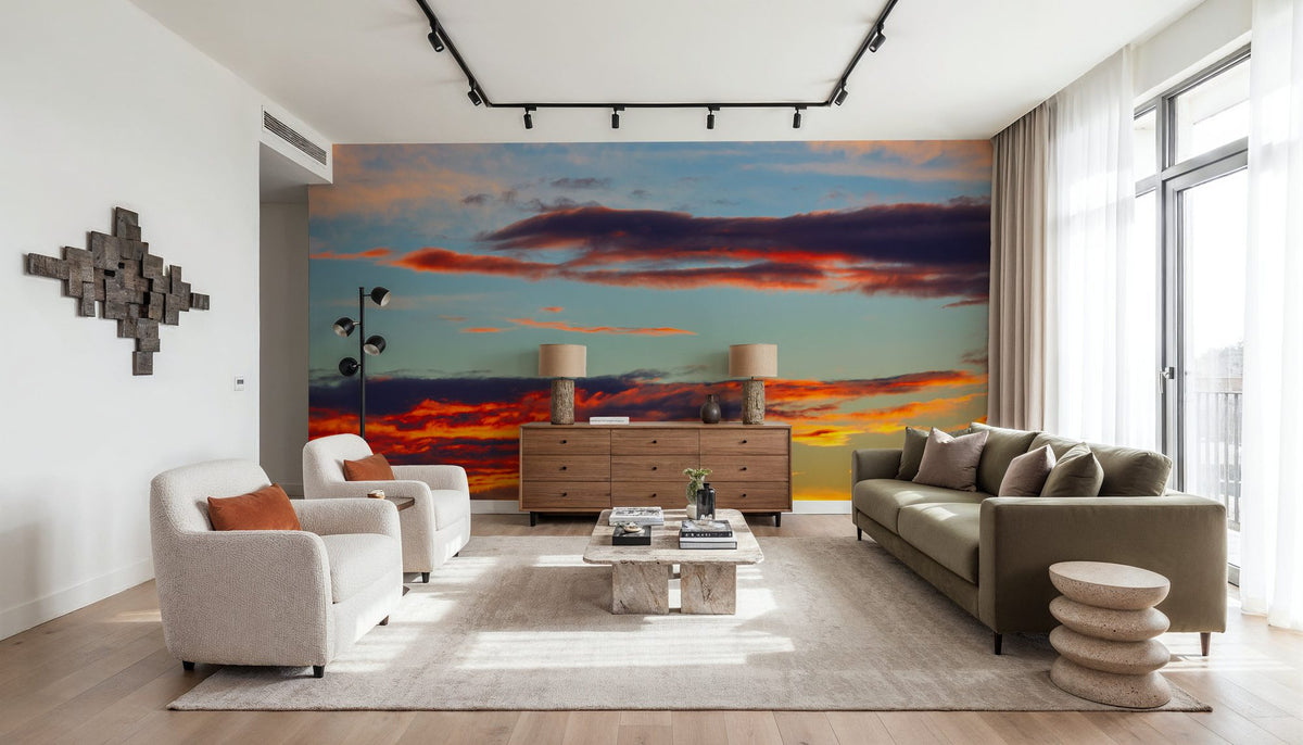 Dusk Sunset Vibes Mural Wallpaper - room preview 02