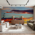 Dusk Sunset Vibes Mural Wallpaper - room preview 02
