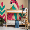 Safari Cat III Mural Wallpaper - room preview 02