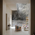 Frost-Laden Forest Mural Wallpaper - room preview 02