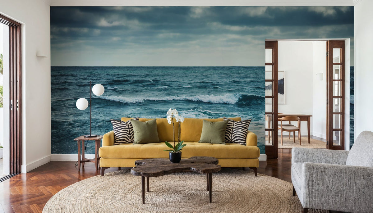 Roaring Seascape Mural Wallpaper - room preview 02
