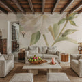 Garden Peony Mural Wallpaper - room preview 02