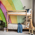 Watercolor Rainbow Mural Wallpaper - room preview 02