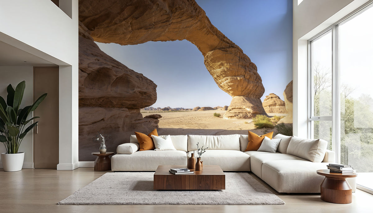 Sandstone Gateway Mural Wallpaper - room preview 02