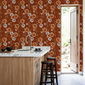 November Blooms Mural Wallpaper - room preview 02