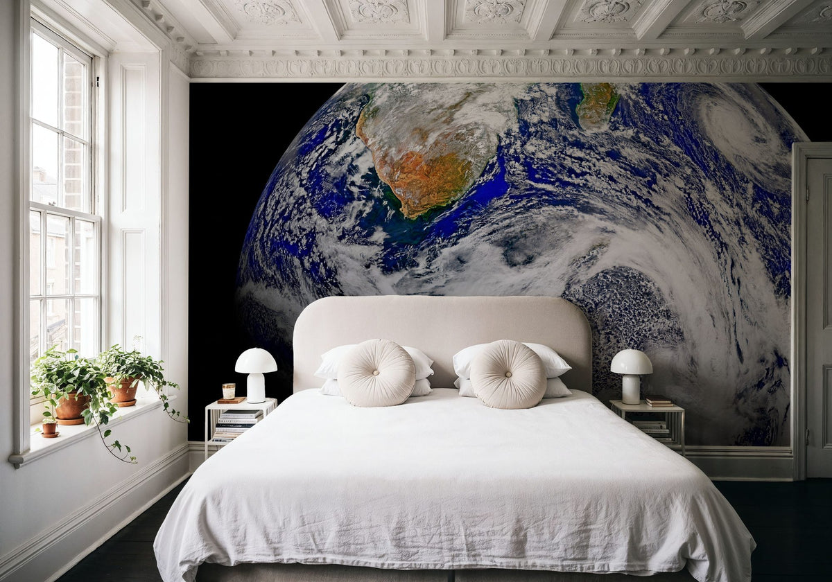Planet Earth, Southern Africa and Surrounding Oceans Mural Wallpaper - room preview 02