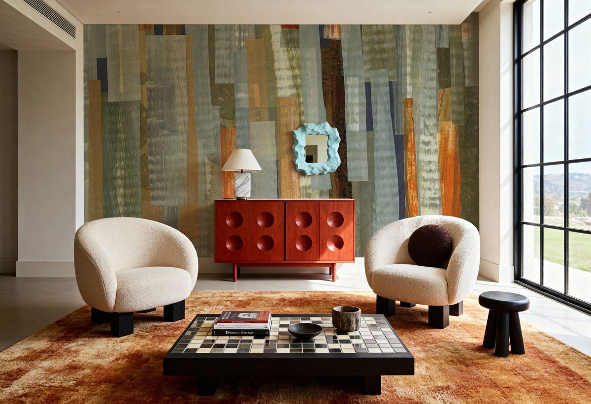 River Trout Study II Mural Wallpaper - room preview 02