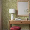 Hydrangea, Fresh Green Mural Wallpaper - room preview 02