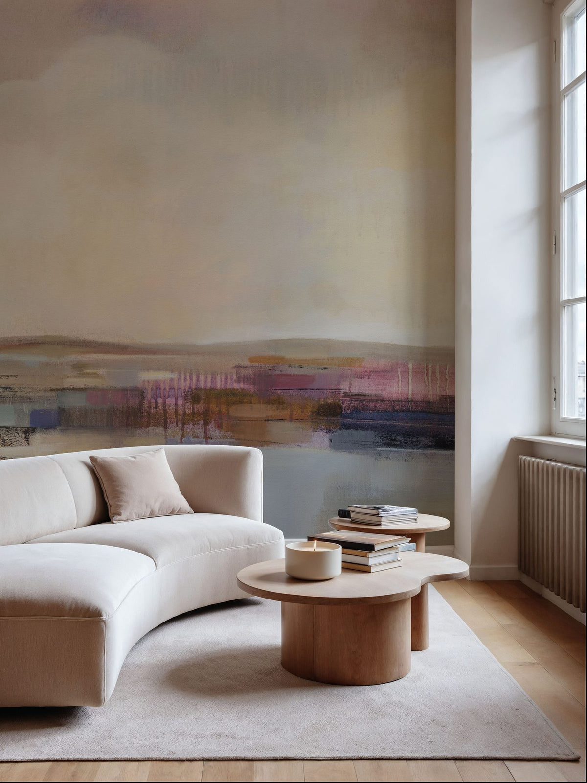 Billowing Clouds Mural Wallpaper - room preview 02