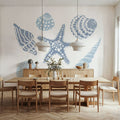Shells on the Shore II Mural Wallpaper - room preview 02