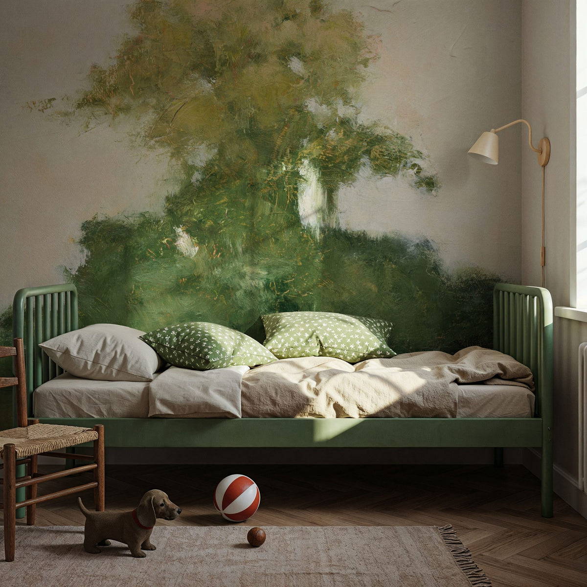 Heritage Oak II Mural Wallpaper - room preview 02