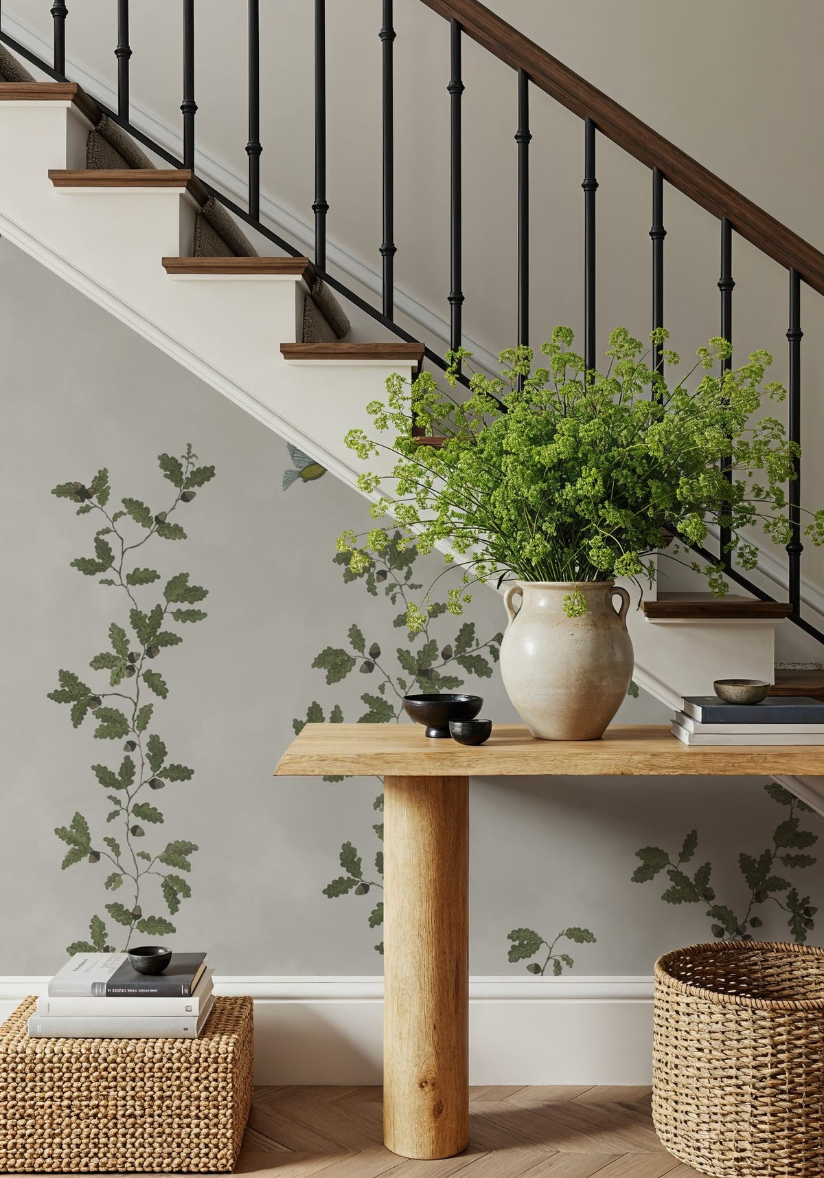 Oak Hollow, Cloud Mural Wallpaper - room preview 02