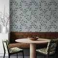 Emerald Trellis, Sky Mural Wallpaper - room preview 02
