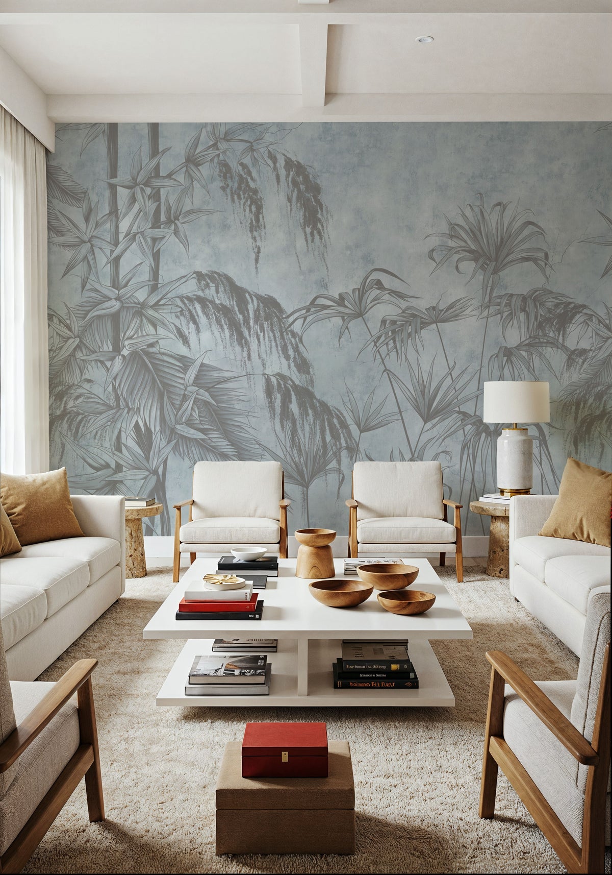 Madagascar Imprint Mural Wallpaper - room preview 02