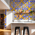 Valencia Tiles Mural Wallpaper - room preview 02
