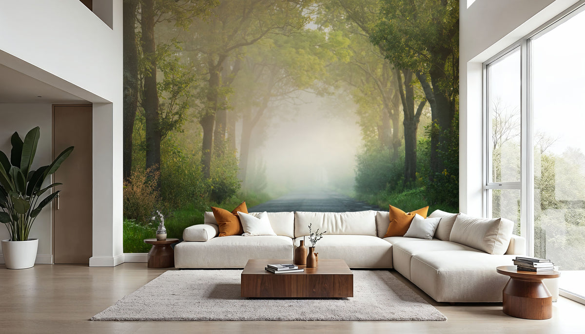 Mystical Road Mural Wallpaper - room preview 02