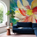 Fire Floral Mural Wallpaper - room preview 02