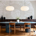 Coastal Block Print II Neutral Mural Wallpaper - room preview 02