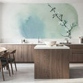 Magnolia & Birds Mural Wallpaper - Light Tone - room preview 02