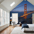 Golden Gate Bridge Mural Wallpaper - room preview 02