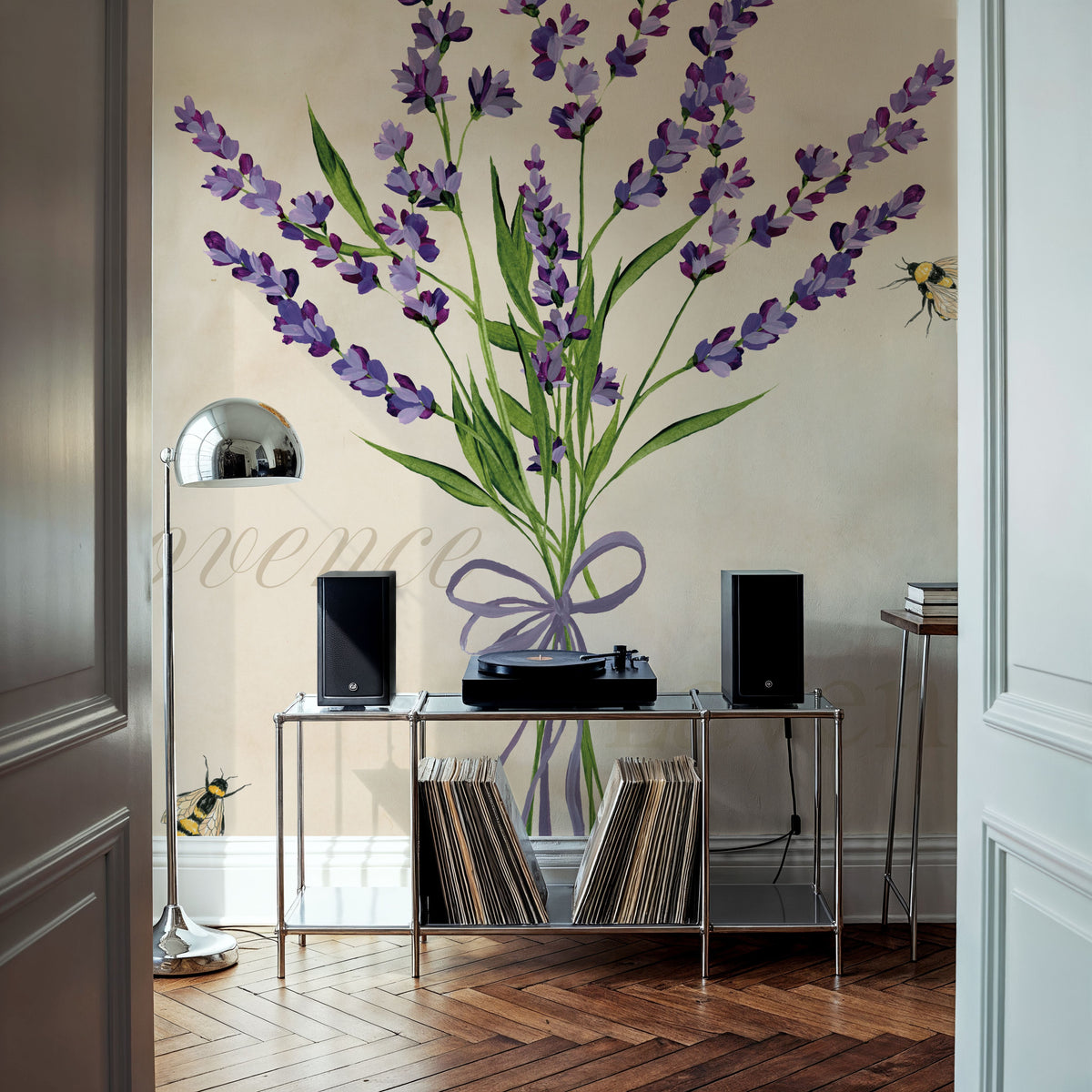 Lavender Bliss I Mural Wallpaper - room preview 02
