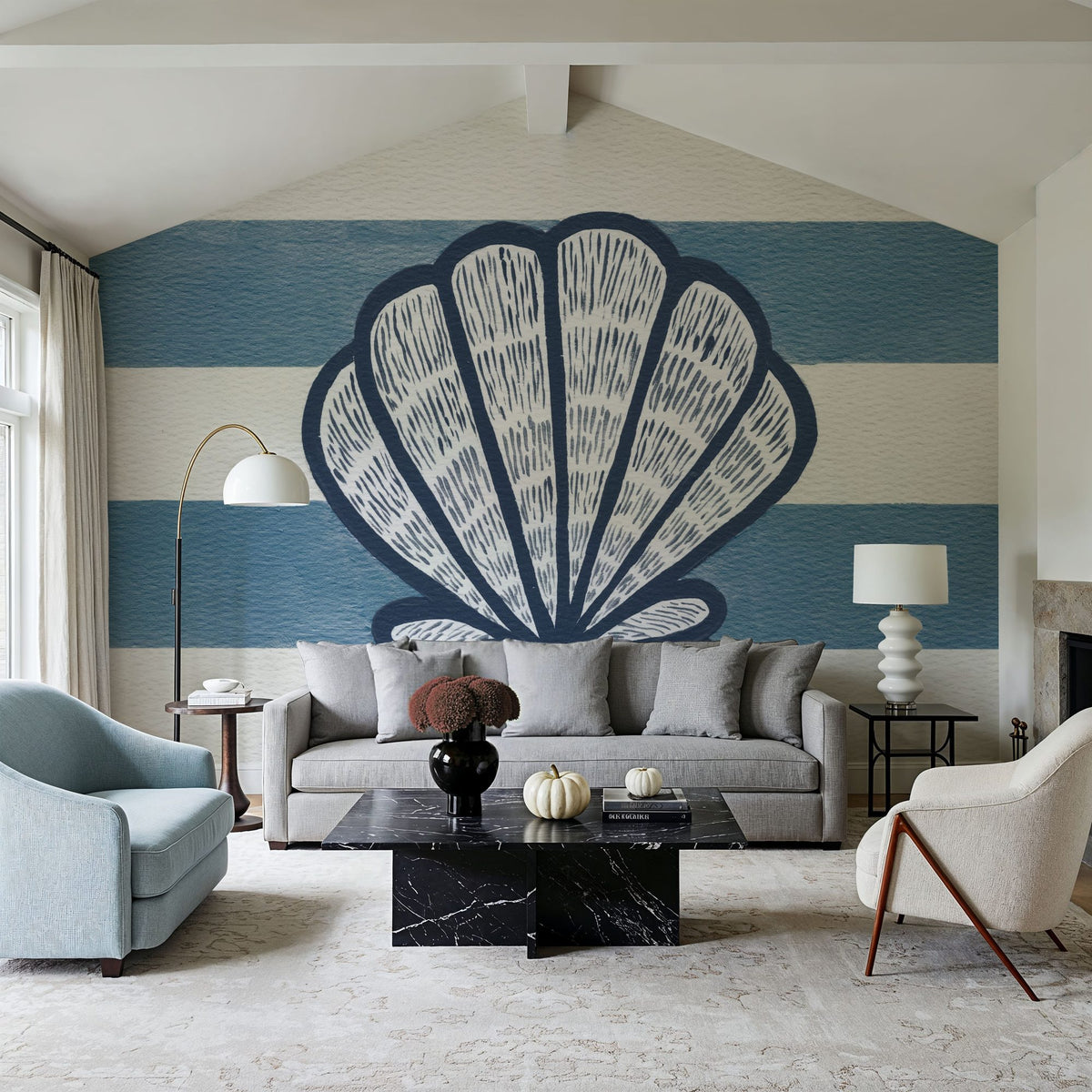 Beachcomber I Mural Wallpaper - room preview 02