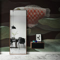 Lily Pond Koi Mural Wallpaper - room preview 02