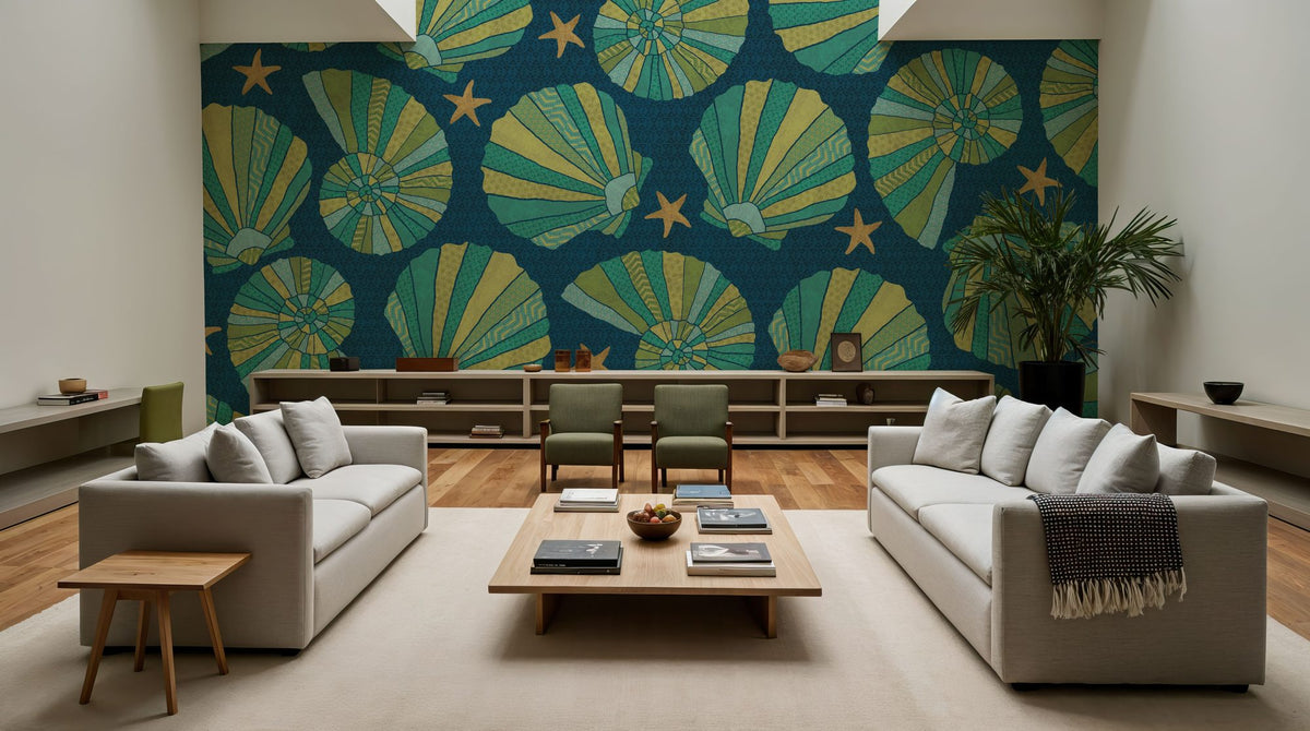 Coastal Treasure XIV Mural Wallpaper - room preview 02