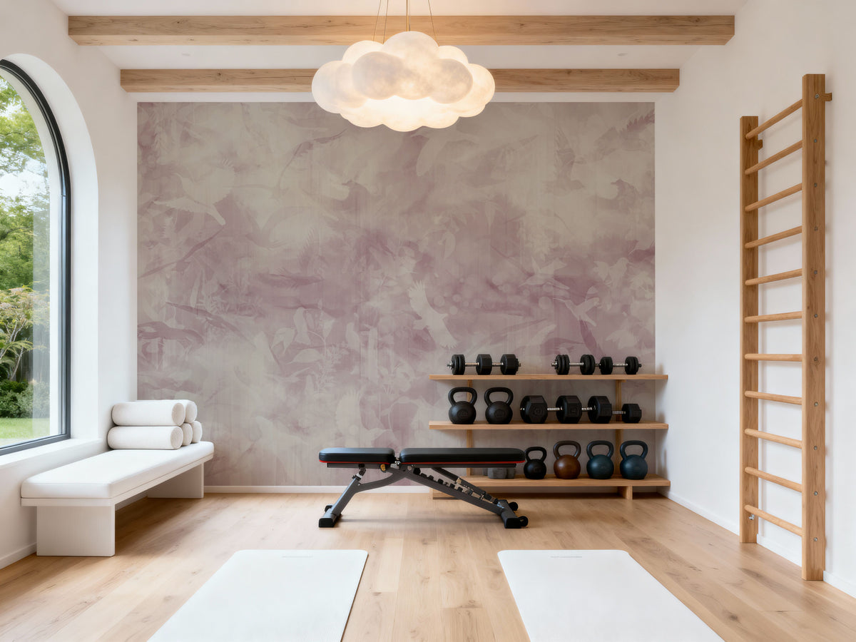 Birds of Freedom Warm Mural Wallpaper - room preview 02