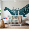 Whale of a Time Mural Wallpaper - room preview 02