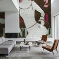 Womens Scoreboard Tennis Mural Wallpaper - room preview 02