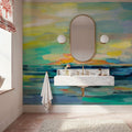 Pacific Beach Mural Wallpaper - room preview 02