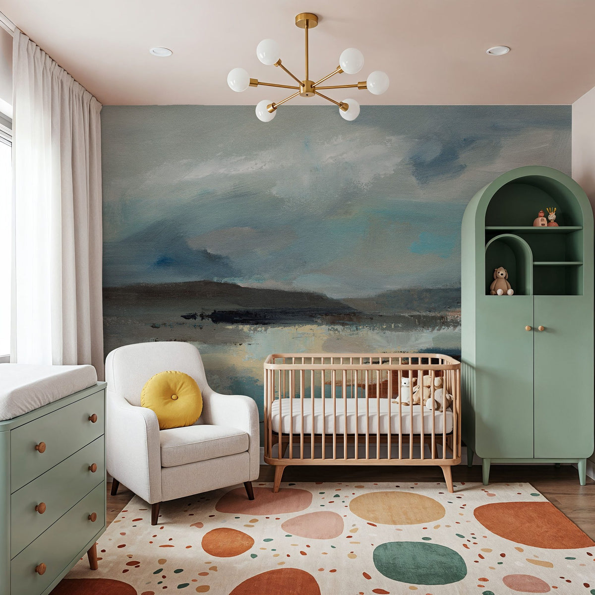 North Coast View Mural Wallpaper - room preview 02