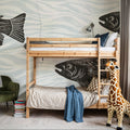 Fly Fishing III Mural Wallpaper - room preview 02