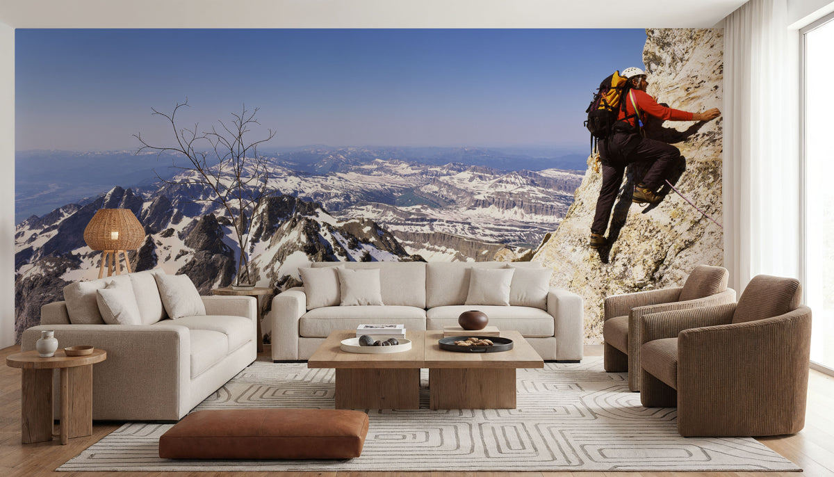 Summit Ascent Mural Wallpaper - room preview 02